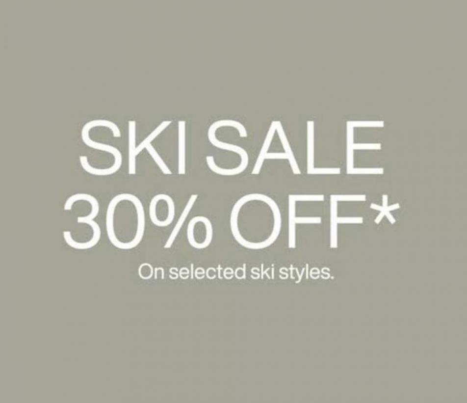 Ski Sale 30% Off. Peak Performance (2024-03-13-2024-03-13)