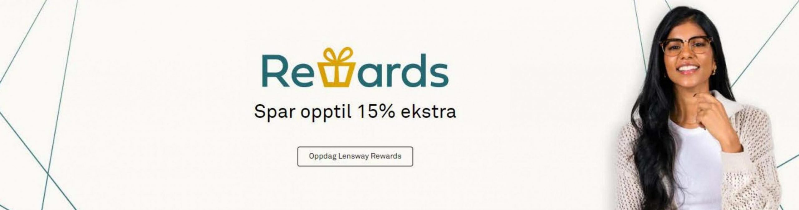 Spar Opptil 15% Ekstra. Lensway (2024-03-18-2024-03-18)