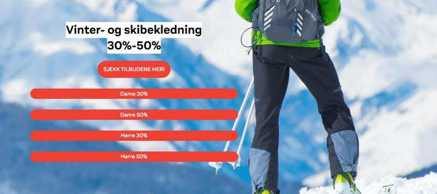 Vinter- og skibekledning 30%-50%. Platou Sport (2024-03-26-2024-03-26)