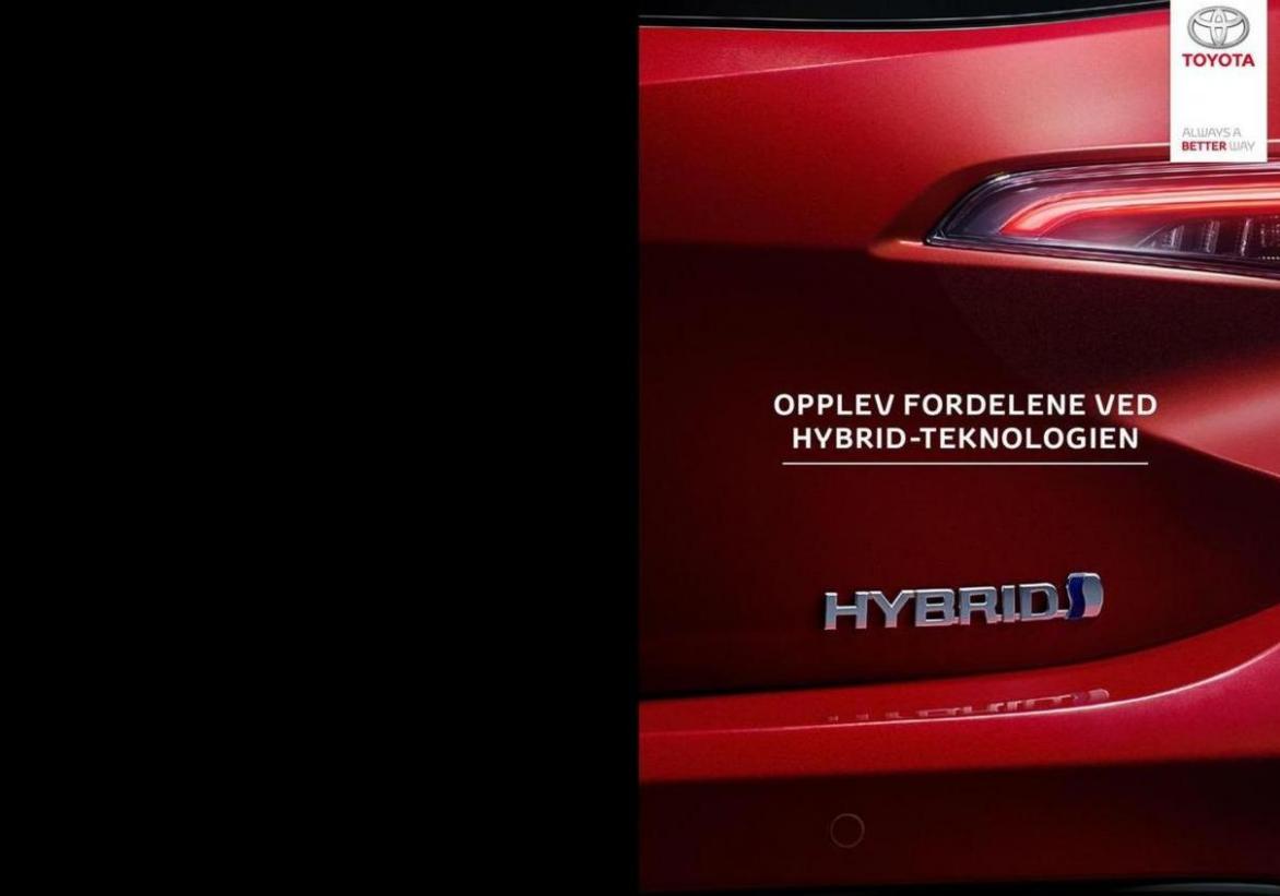Brosjyre Hybridfordeler Kundeavis. Toyota (2025-04-08-2025-04-08)