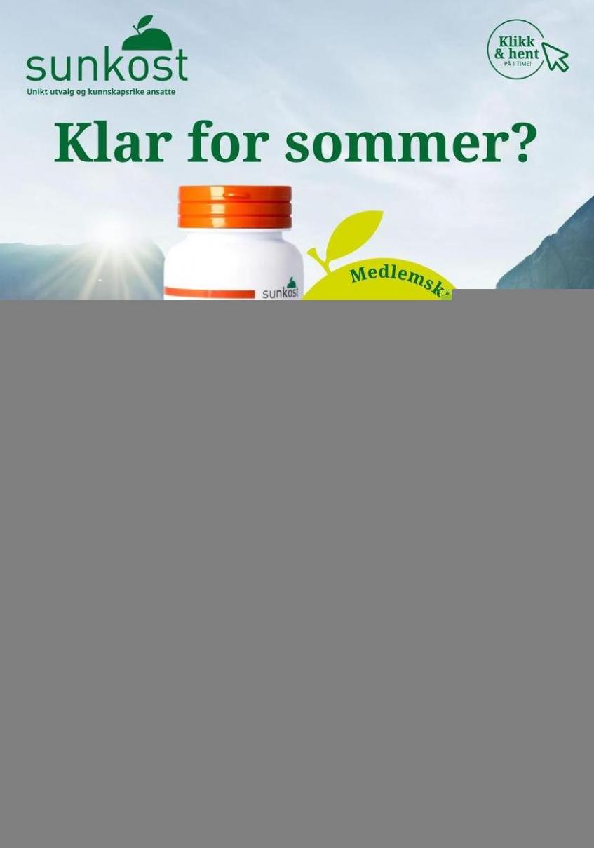Klar for sommer?. Sunkost (2024-05-27-2024-05-27)